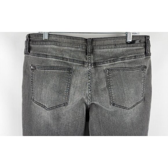 Pilcro & The Letterpress Jeans Womens 32x28 Gray Stet Skinny Leg Denim - Picture 9 of 10